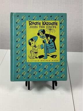 Rootie Kazootie Goes to the Circus Little Golden Book 1953 Goldencraft